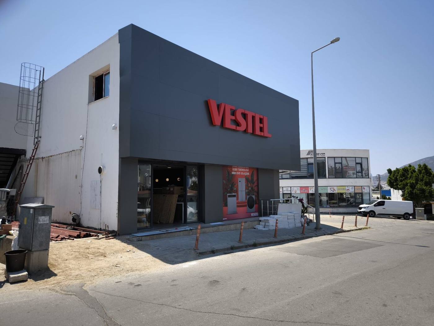 Vestel Muğla yan cephe